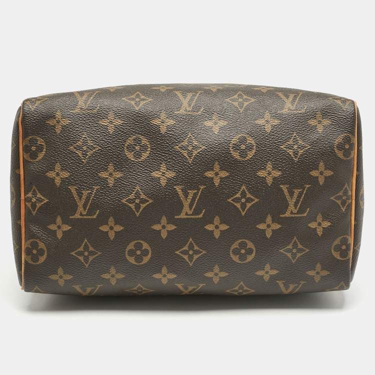 Pre Owned Louis Vuitton Monogram Canvas Speedy 25 Bag