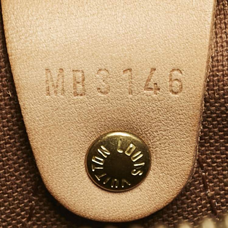 Pre Owned Louis Vuitton Monogram Canvas Speedy 25 Bag