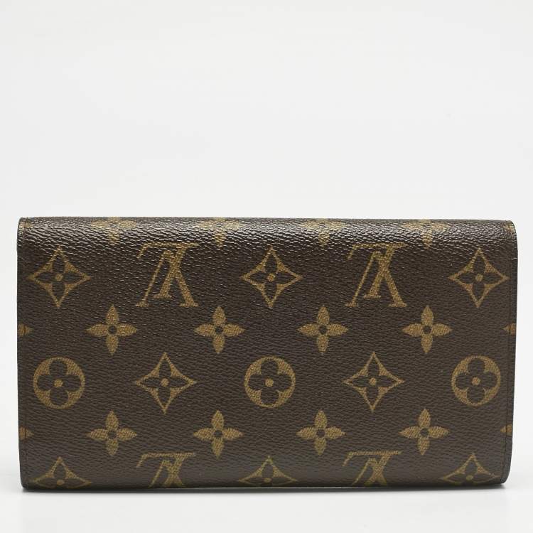 Pre Owned Louis Vuitton Monogram Canvas Porte-Tresor International Wallet
