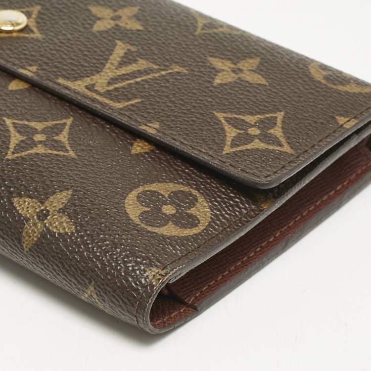 Pre Owned Louis Vuitton Monogram Canvas Porte-Tresor International Wallet