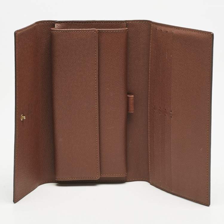 Pre Owned Louis Vuitton Monogram Canvas Porte-Tresor International Wallet