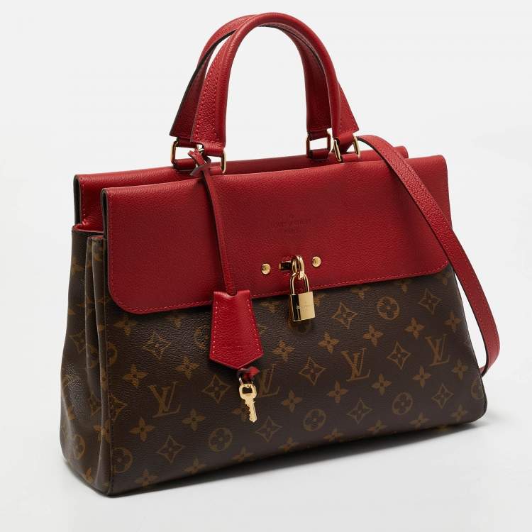 Pre Owned Louis Vuitton Cerise Monogram Canvas Venus Bag