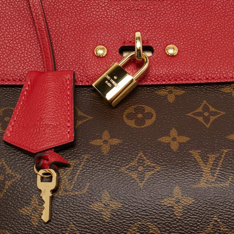 Pre Owned Louis Vuitton Cerise Monogram Canvas Venus Bag