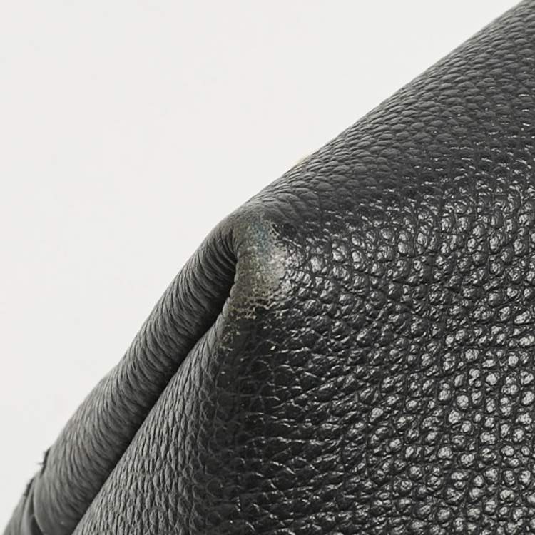 Pre Owned Louis Vuitton Black Monogram Empreinte Leather Melie Bag