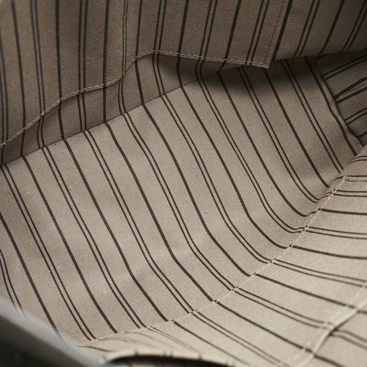 Pre Owned Louis Vuitton Black Monogram Empreinte Leather Melie Bag