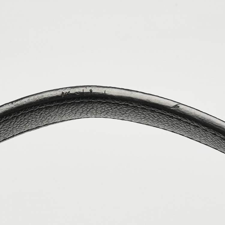 Pre Owned Louis Vuitton Black Monogram Empreinte Leather Melie Bag