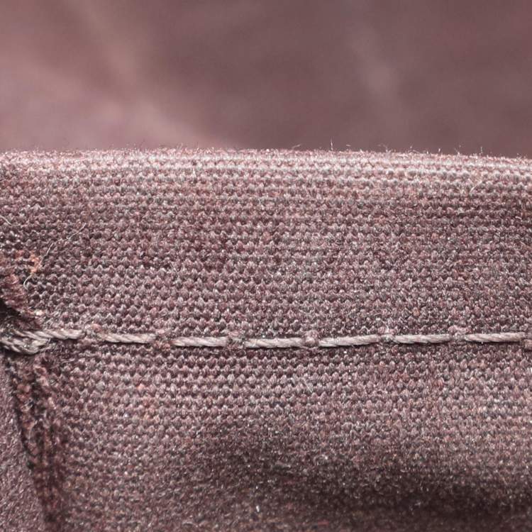 Pre Owned Louis Vuitton Amarante Monogram Vernis Bellevue PM Bag