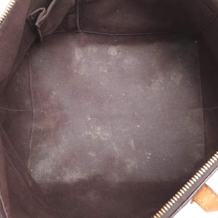 Pre Owned Louis Vuitton Amarante Monogram Vernis Bellevue PM Bag