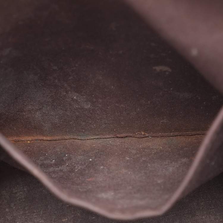 Pre Owned Louis Vuitton Amarante Monogram Vernis Bellevue PM Bag