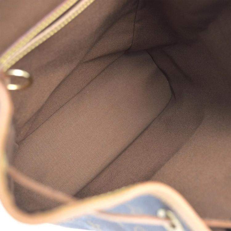Pre Owned Louis Vuitton Brown Monogram Canvas Montsouris MM Backpack