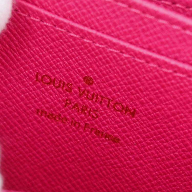 Pre Owned Louis Vuitton Black Multicolor Monogram Canvas Zippy Coin Purse Wallet