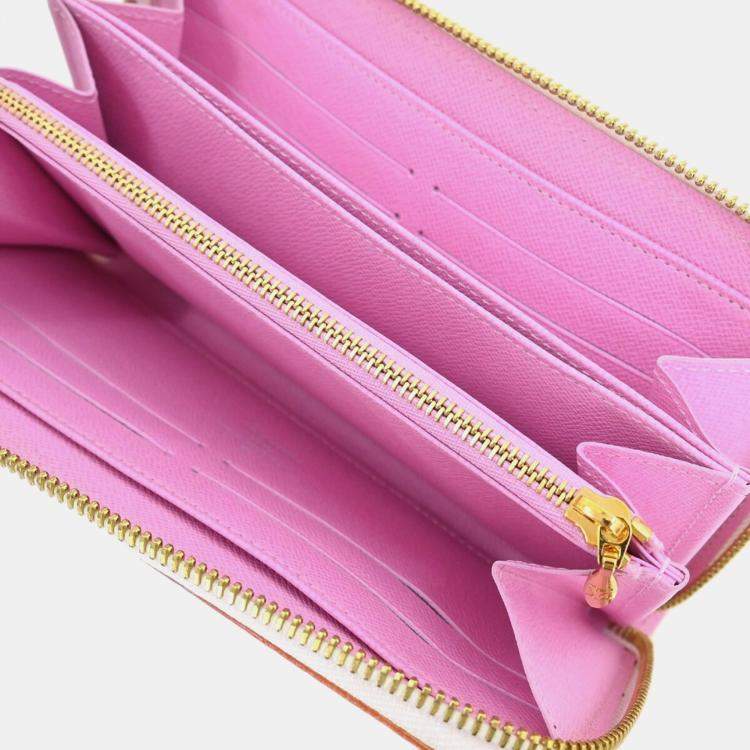Pre Owned Louis Vuitton Multicolor Zippy Wallet