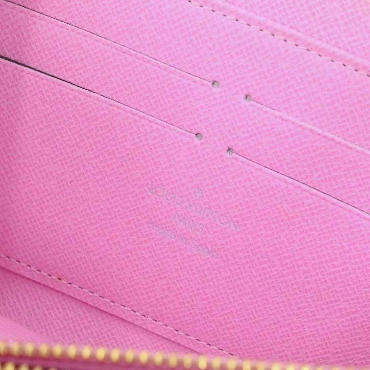 Pre Owned Louis Vuitton Multicolor Zippy Wallet