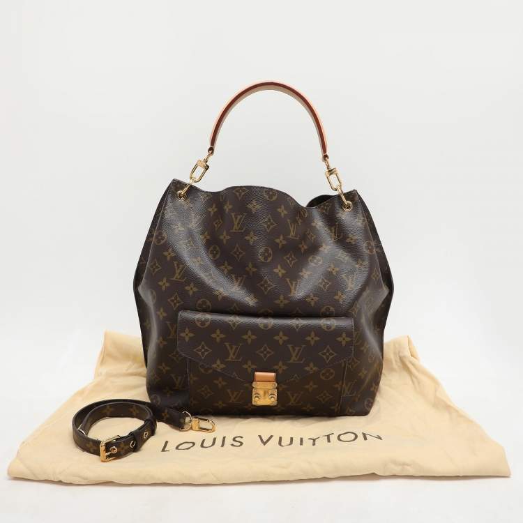 Pre Owned Louis Vuitton Monogram Canvas Metis Bag