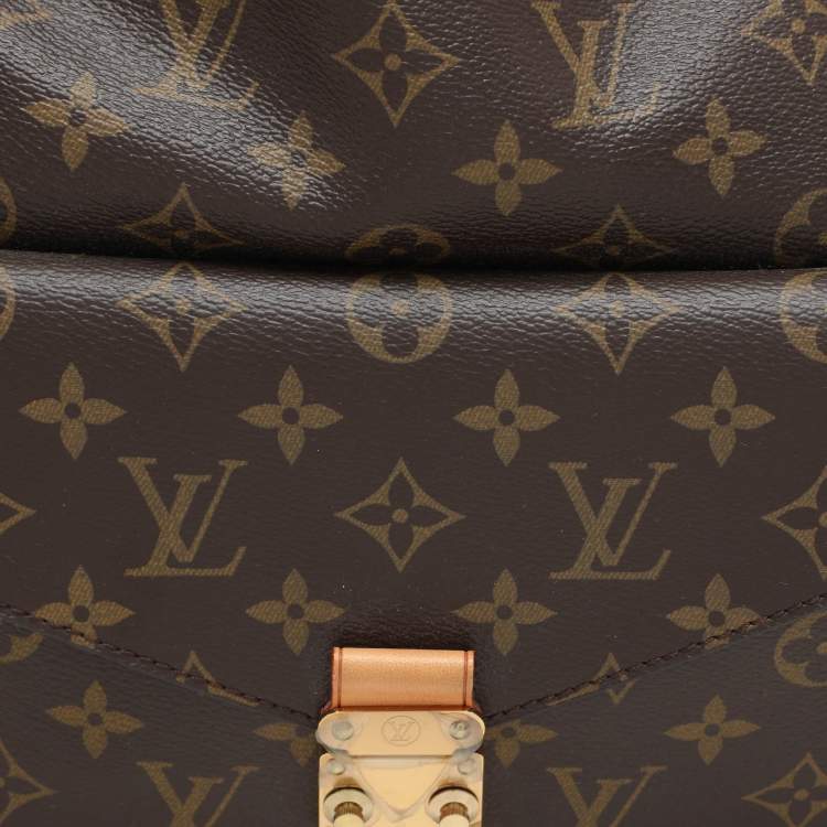 Pre Owned Louis Vuitton Monogram Canvas Metis Bag
