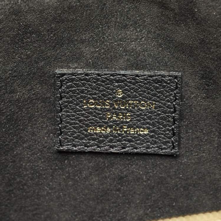 Pre Owned Louis Vuitton Black Monogram Canvas Victoire Bag