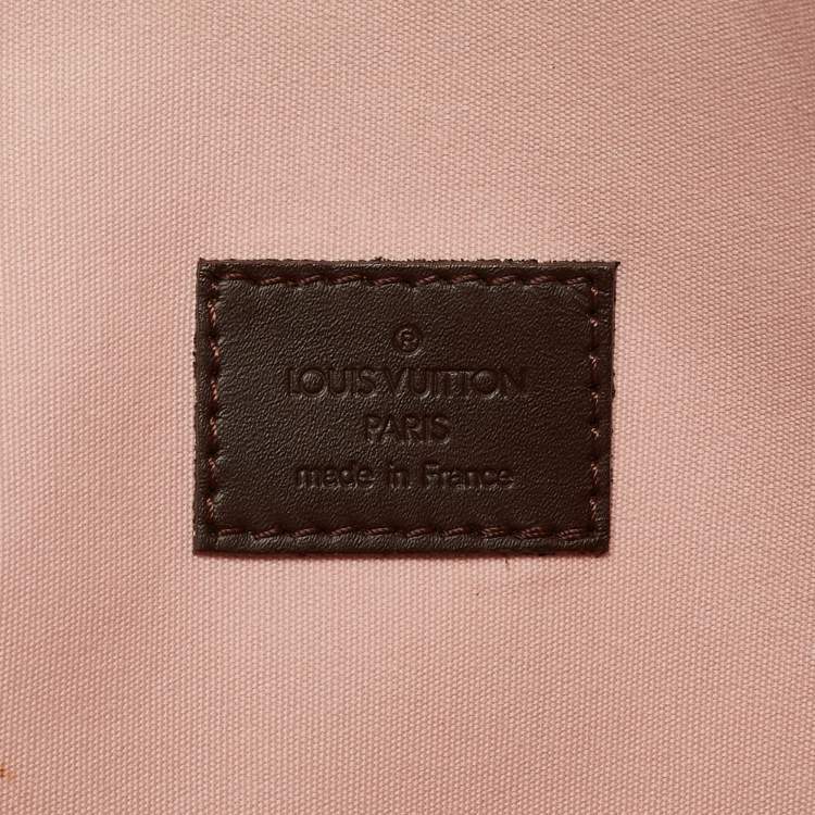 Pre Owned Louis Vuitton Cherry Monogram Mini Lin Canvas Sac Mary Kate Bag