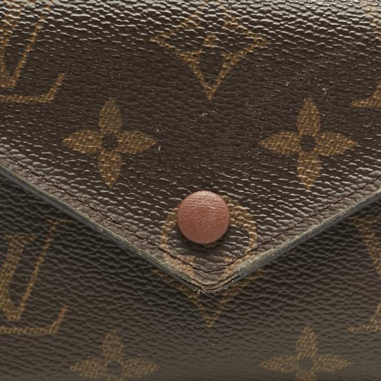 Pre Owned Louis Vuitton Monogram Canvas Victorine Wallet