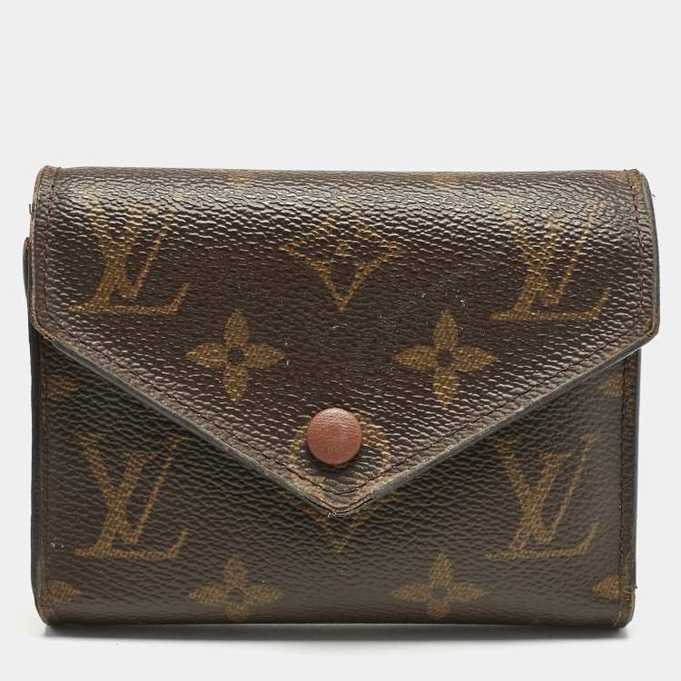 Pre Owned Louis Vuitton Monogram Canvas Victorine Wallet