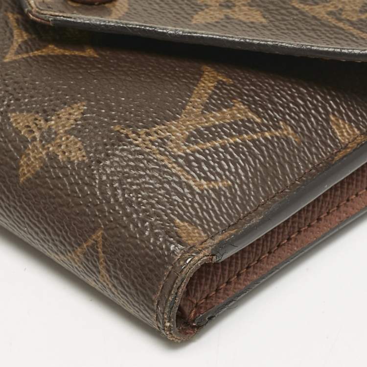 Pre Owned Louis Vuitton Monogram Canvas Victorine Wallet