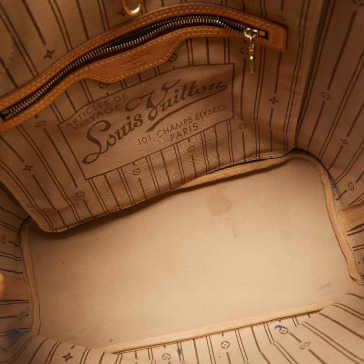 Pre Owned Louis Vuitton Monogram Canvas Neverfull MM Bag