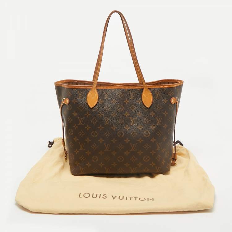 Pre Owned Louis Vuitton Monogram Canvas Neverfull MM Bag