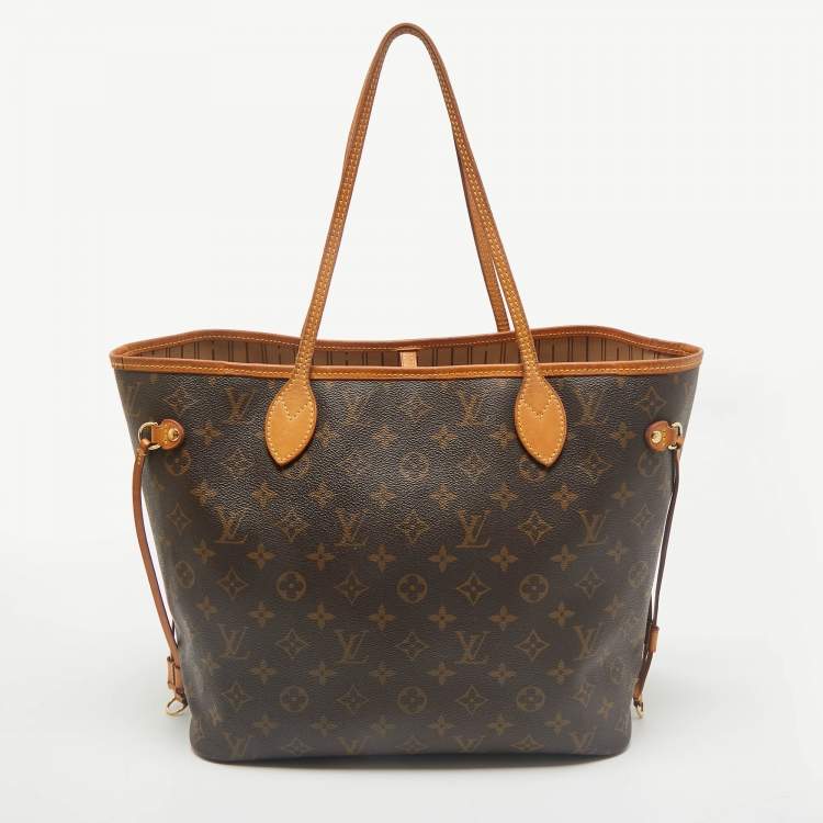 Pre Owned Louis Vuitton Monogram Canvas Neverfull MM Bag