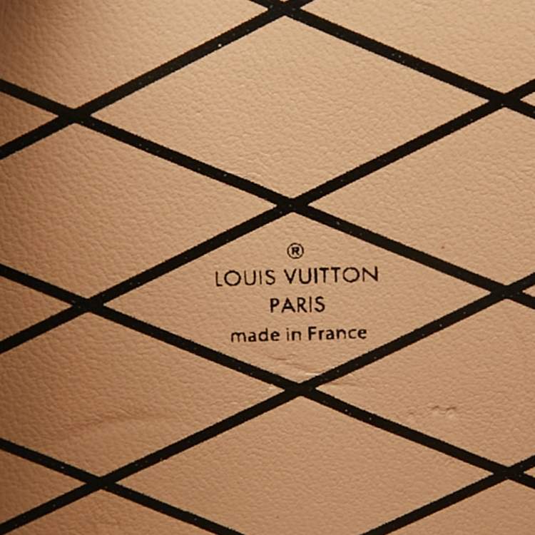 Pre Owned Louis Vuitton Monogram Canvas Studded Petite Malle Bag