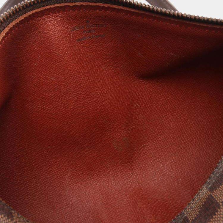 Pre Owned Louis Vuitton Brown Damier Ebene Canvas Papillon 36 Handbag