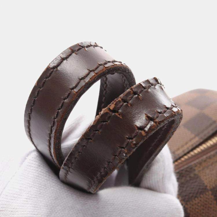 Pre Owned Louis Vuitton Brown Damier Ebene Canvas Papillon 36 Handbag