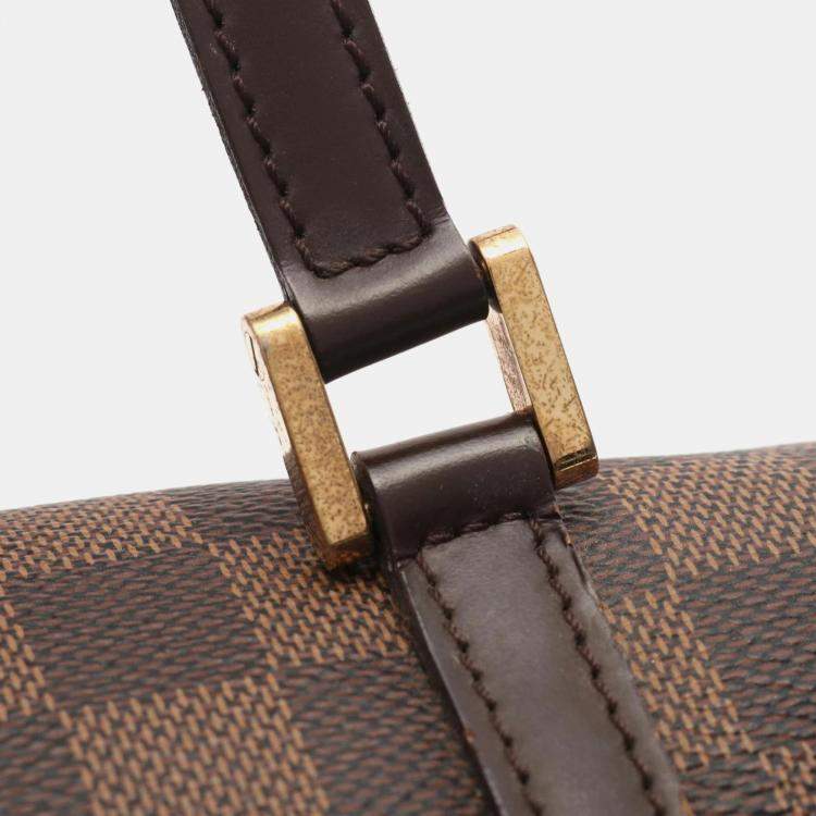 Pre Owned Louis Vuitton Brown Damier Ebene Canvas Papillon 36 Handbag