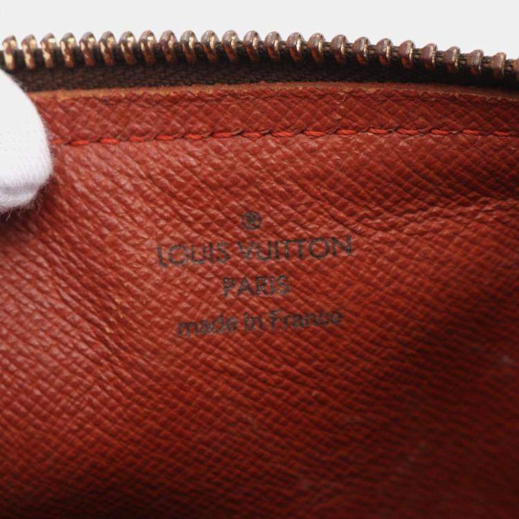 Pre Owned Louis Vuitton Brown Damier Ebene Canvas Papillon 36 Handbag