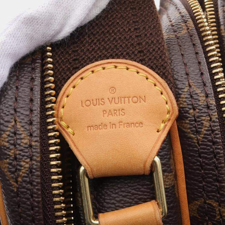 Pre Owned Louis Vuitton Brown Monogram Canvas Reporter PM Shoulder Bag