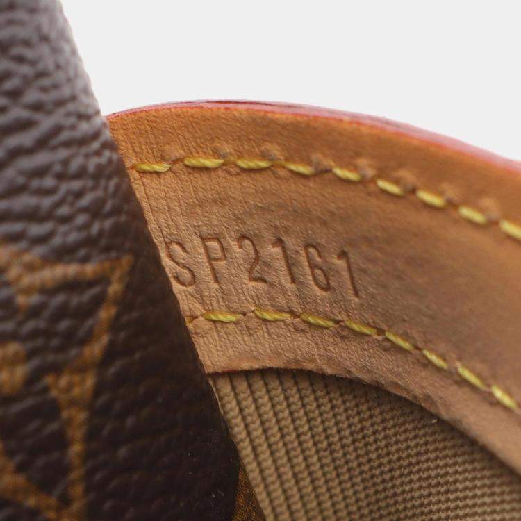 Pre Owned Louis Vuitton Brown Monogram Canvas Reporter PM Shoulder Bag