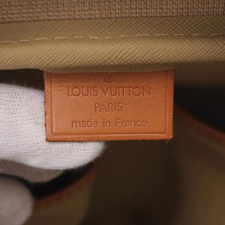 Pre Owned Louis Vuitton Brown Monogram Canvas Deauville Bowling Vanity Handbag