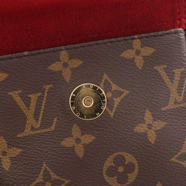 Pre Owned Louis Vuitton Viva Cite GM Brown Monogram Canvas Shoulder Bag