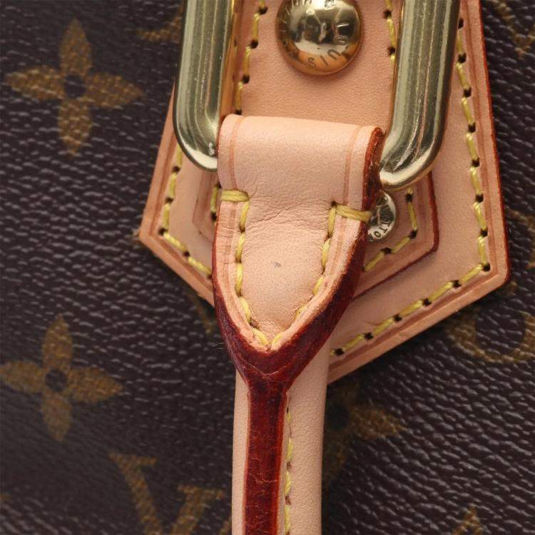 Pre Owned  Louis Vuitton Manhattan PM Brown Monogram Canvas Handbag