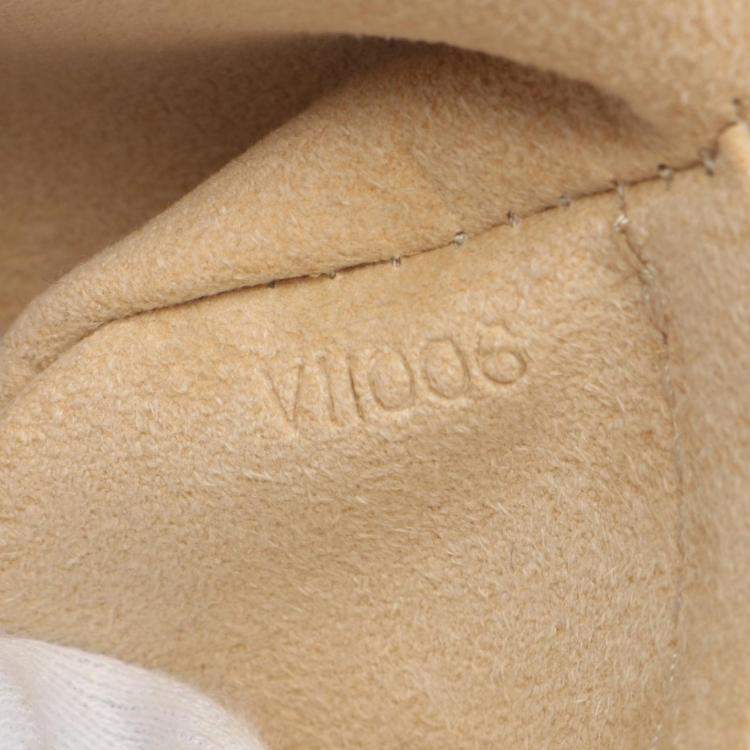 Pre Owned  Louis Vuitton Manhattan PM Brown Monogram Canvas Handbag