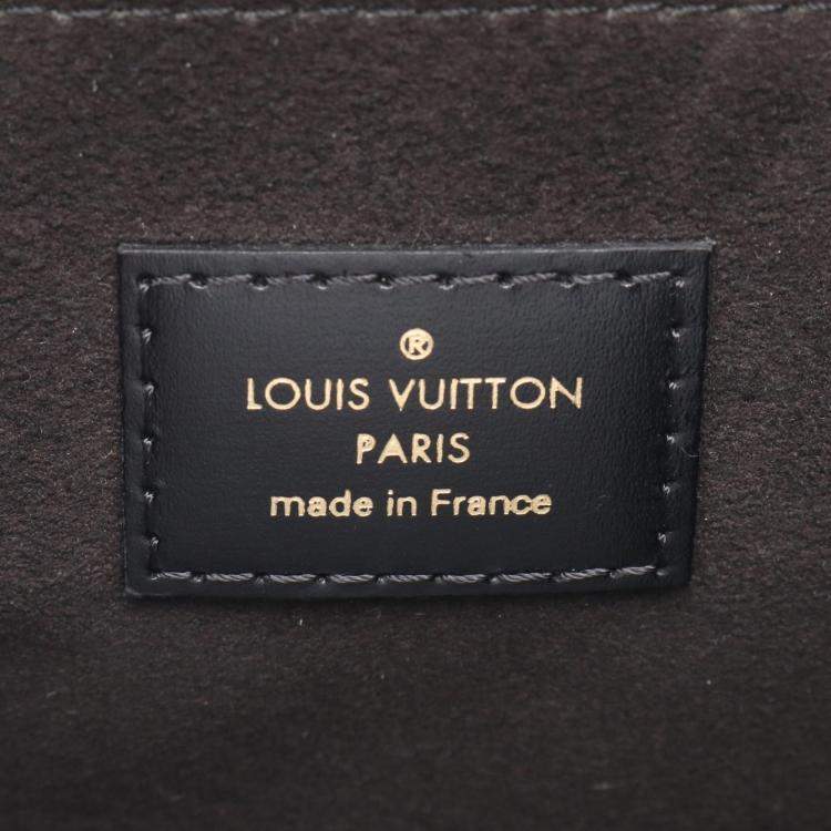 Pre Owned Louis Vuitton Pochette Metis MM Brown Monogram Reverse Crossbody Bag 