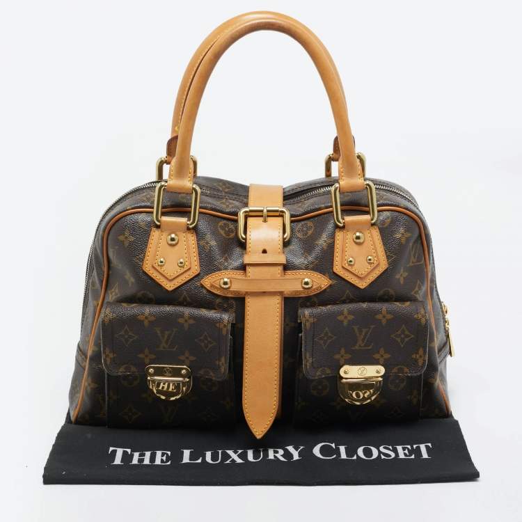 Pre Owned Louis Vuitton Monogram Canvas Manhattan GM Bag