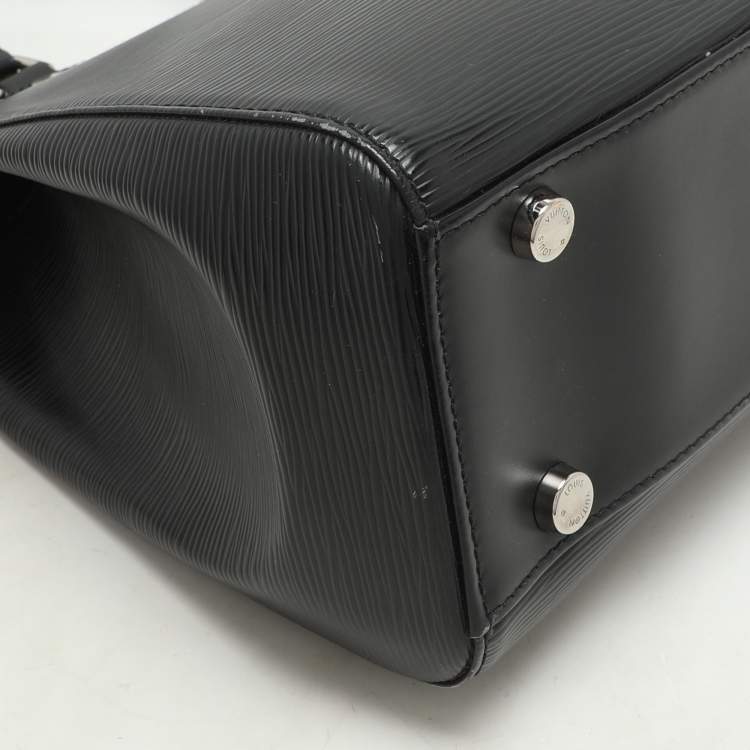 Pre Owned Louis Vuitton Black Epi Leather Brea GM Bag