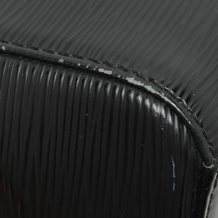 Pre Owned Louis Vuitton Black Epi Leather Brea GM Bag