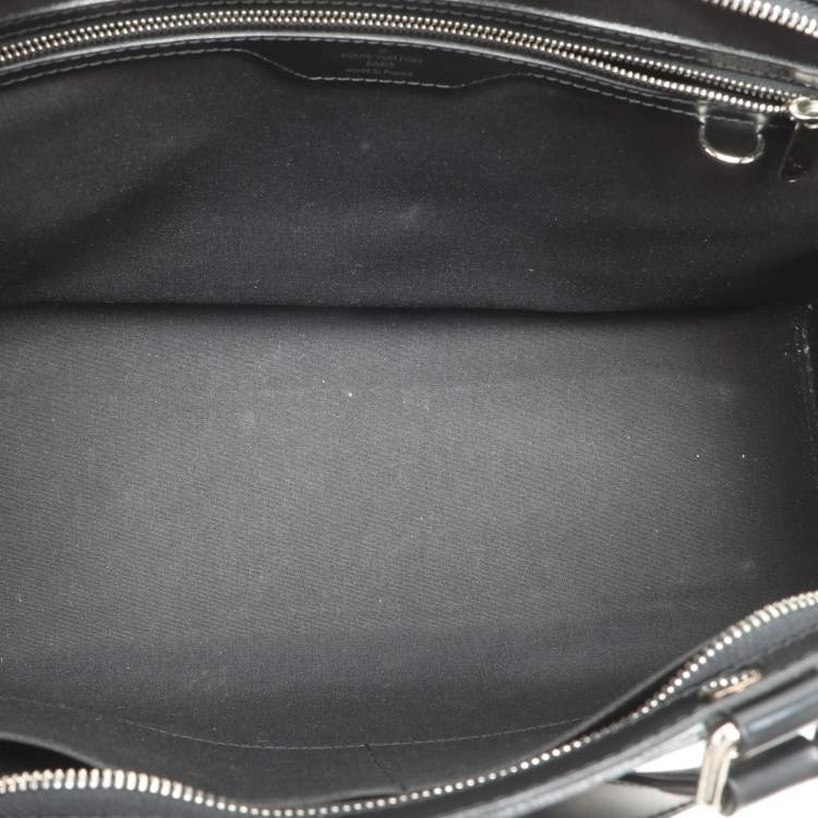 Pre Owned Louis Vuitton Black Epi Leather Brea GM Bag
