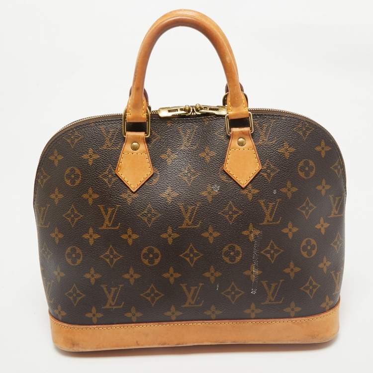 Pre Owned Louis Vuitton Monogram Canvas Alma PM Bag