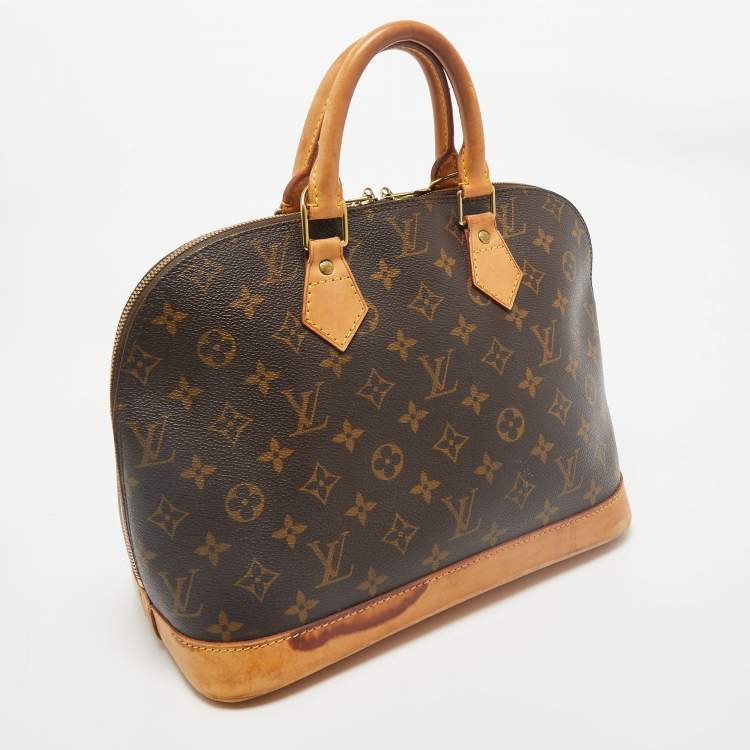 Pre Owned Louis Vuitton Monogram Canvas Alma PM Bag
