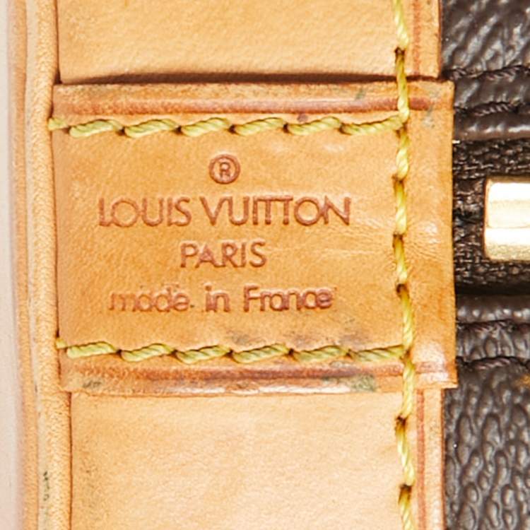 Pre Owned Louis Vuitton Monogram Canvas Alma PM Bag