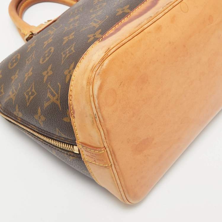 Pre Owned Louis Vuitton Monogram Canvas Alma PM Bag