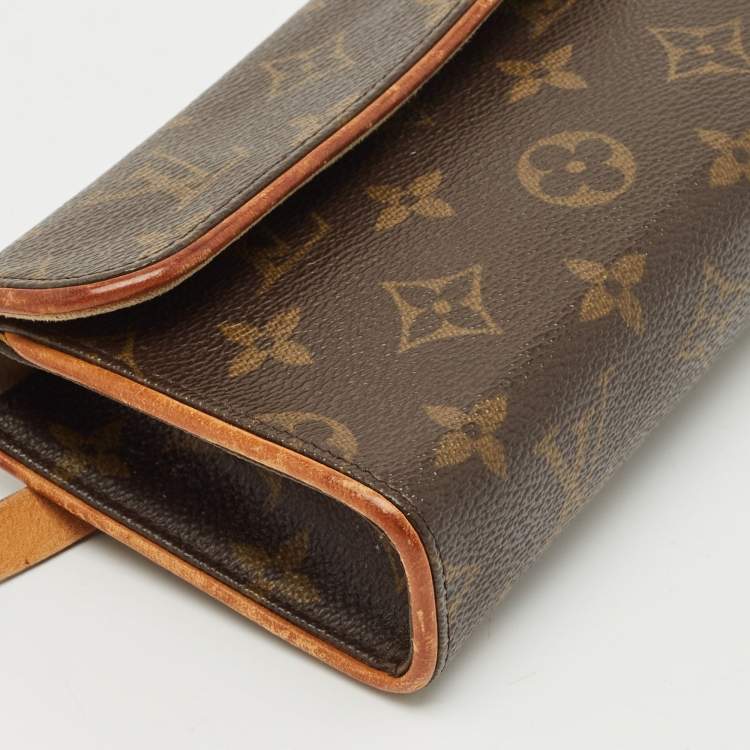 Pre Owned Louis Vuitton Monogram Canvas Pochette Florentine Belt Bag