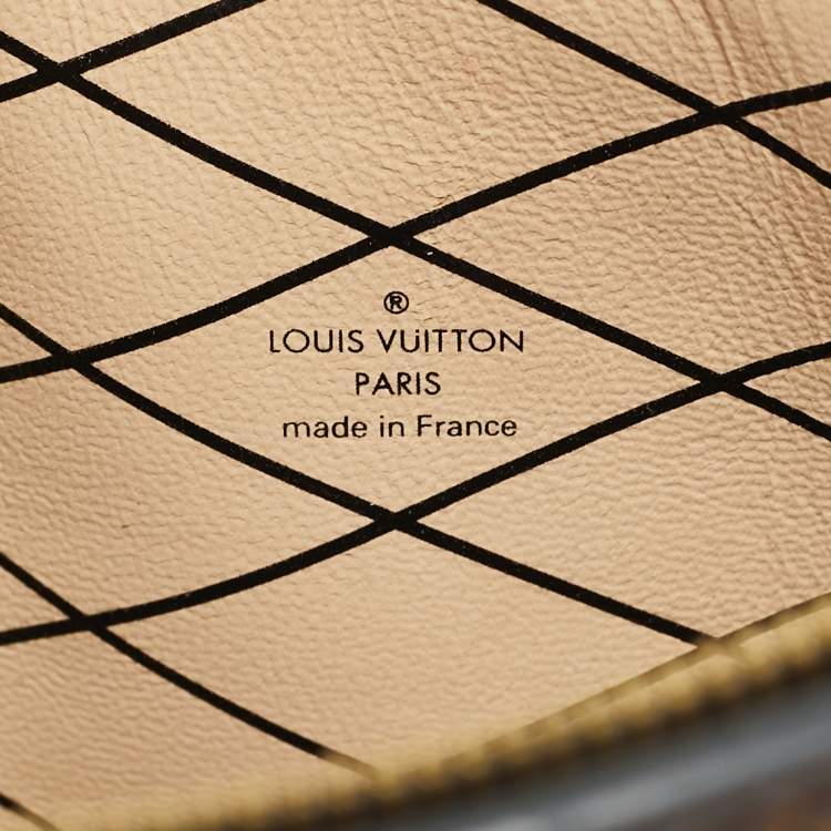 Pre Owned Louis Vuitton Monogram Reverse Canvas Trunk Clutch Bag