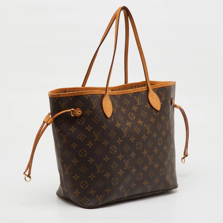 Pre Owned Louis Vuitton Monogram Canvas Neverfull MM Bag
